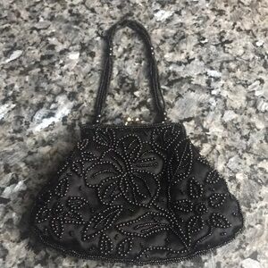 Beaded evening bag